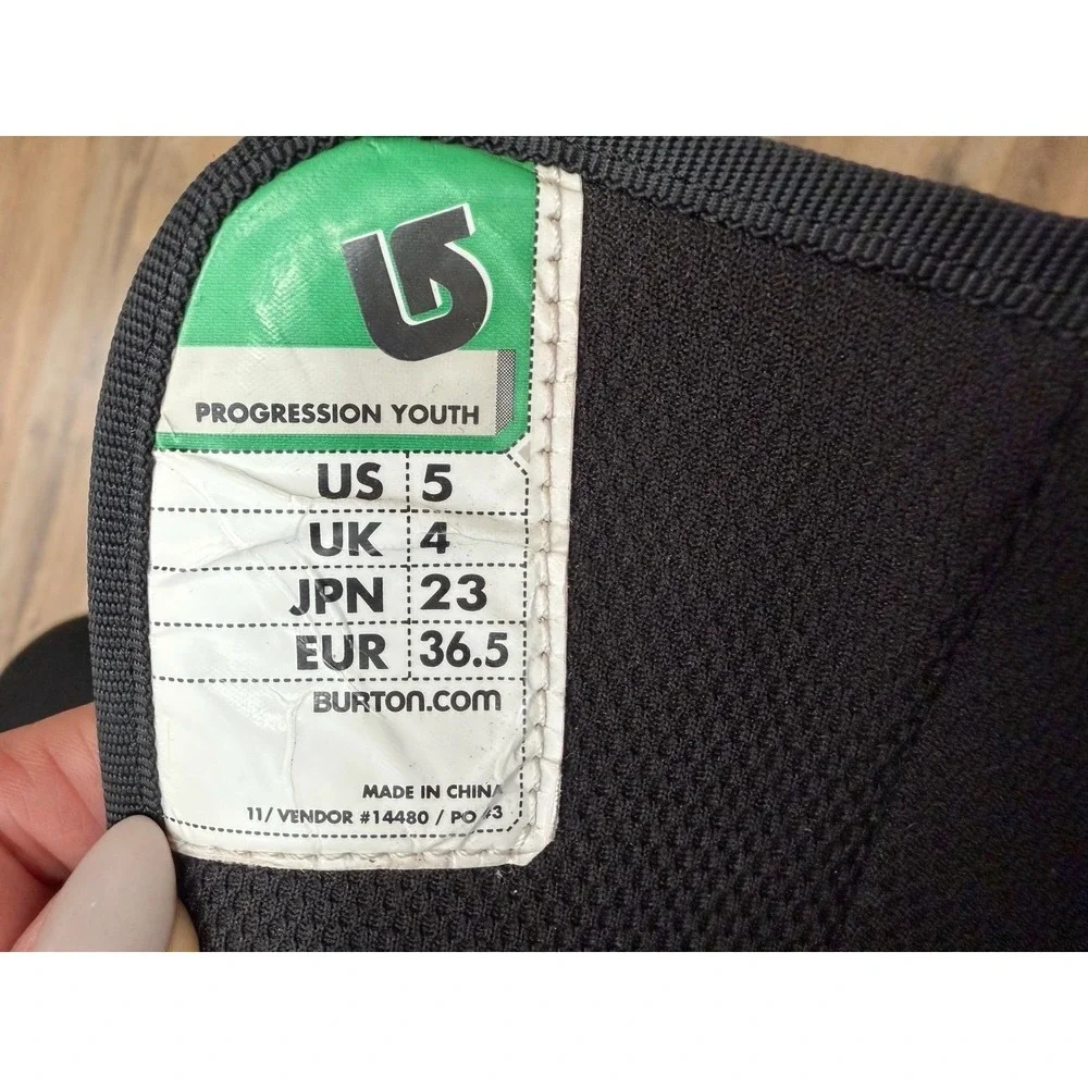 Burton Snowboard‎ Boots Black Size US 5 / EU 36.5 Winter Snow Boots